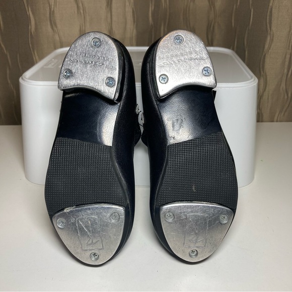 🌺 Revolution Dance Toddler Girl's 11 Black Matte Buckle Tap Shoes - Picture 7 of 16